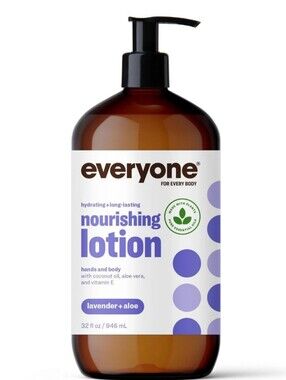 Everyone 2 In 1 Lavender & Aloe 32oz W/Pump Hands & Body Moisturizing New